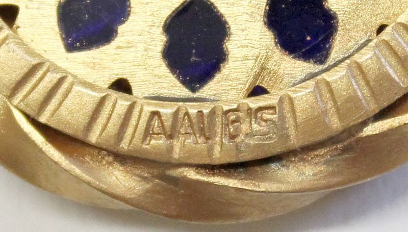 Vintage Gold Plated Angel Pendant: Plique-à-Jour Raphael Putto, Vermeil Chain