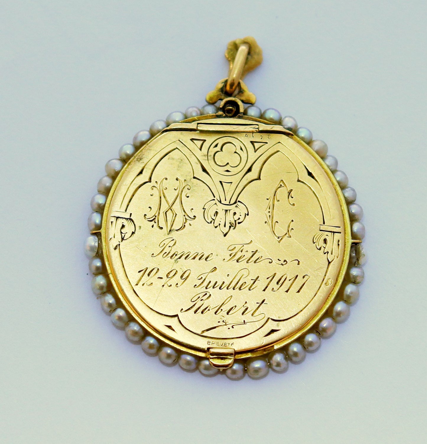 Special for J.C. a Unique Plique à Jour heavy reliquary very rare