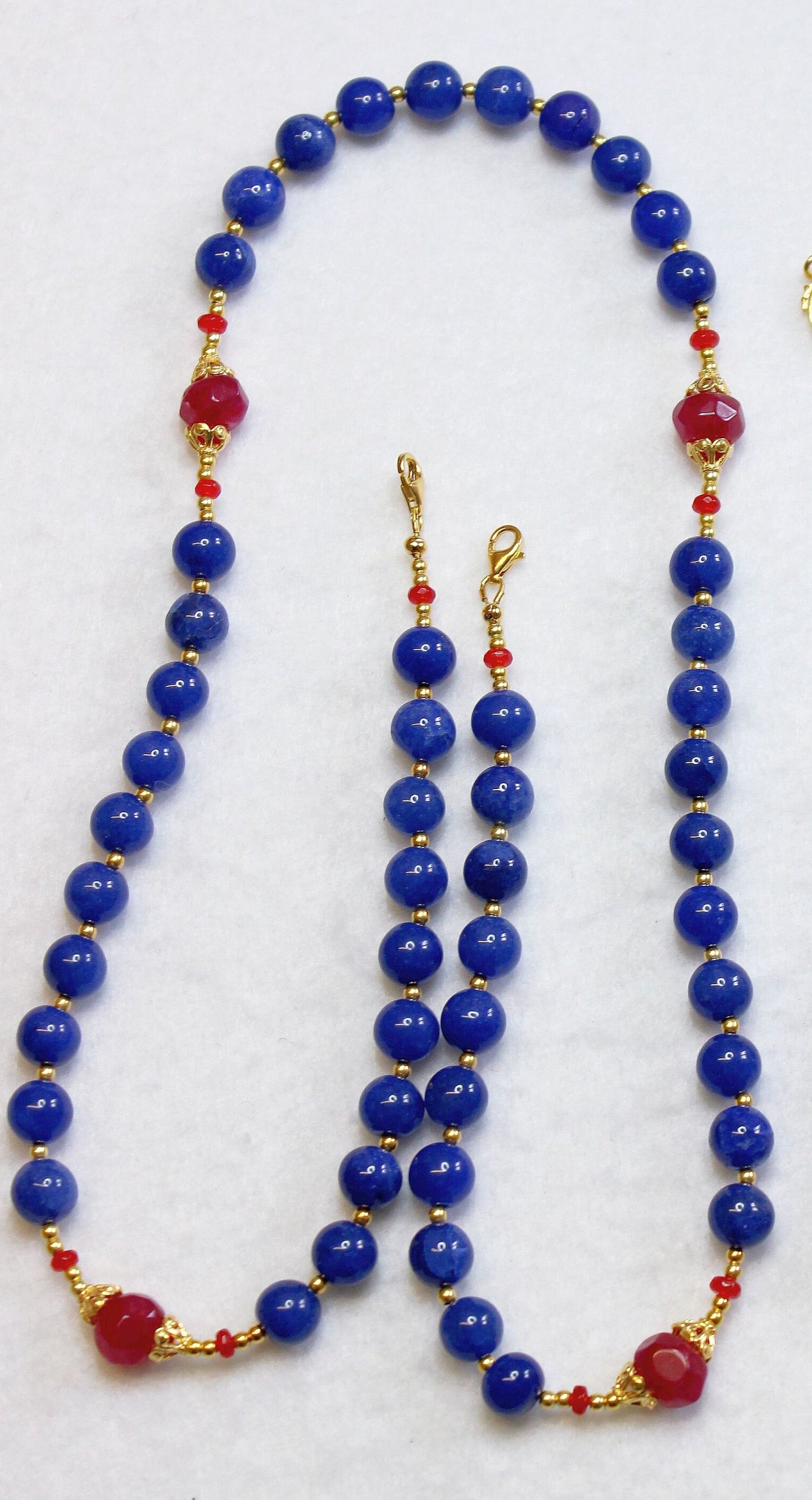 SPECIAL FOR BRETT - SAPPHIRE NECKLACE